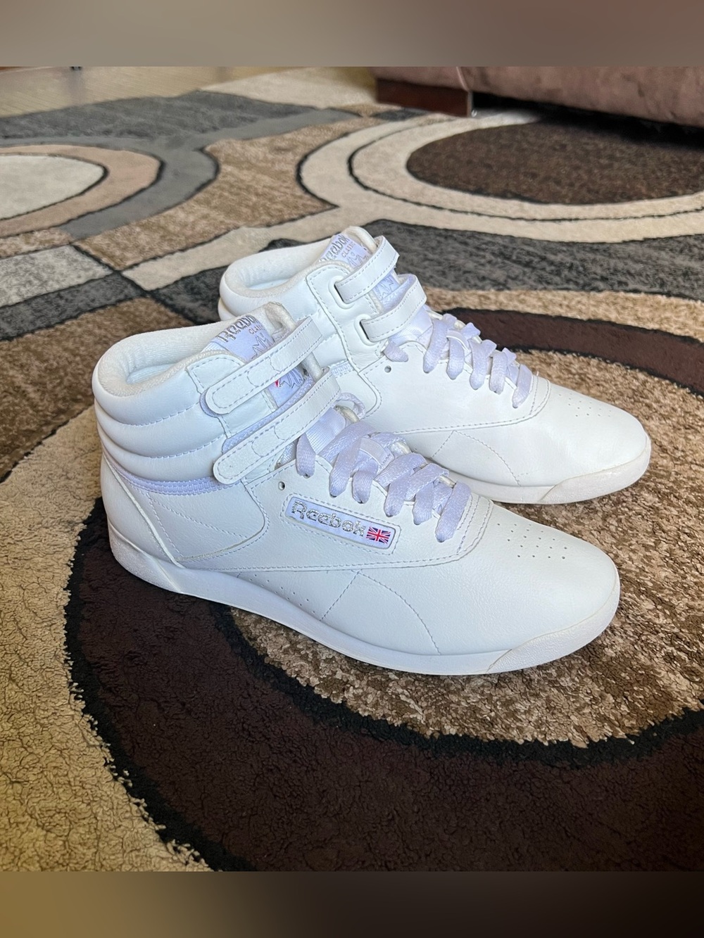 Reebok Women's Freestyle Hi high-top Sneakers Size 8.5